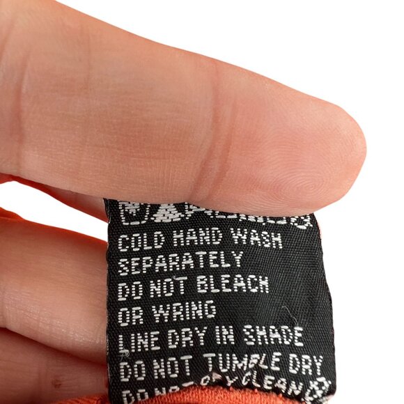 Angie Utility Jacket with Hood Sunwashed Orange Size Small - Picture 16 of 16